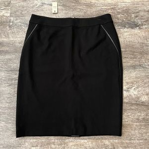 NWT Talbots Black Pencil Skirt in Size 10